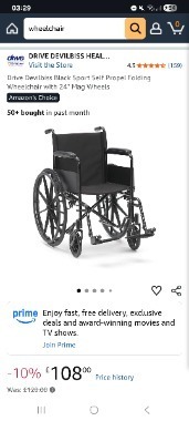Self propelled wheelchair